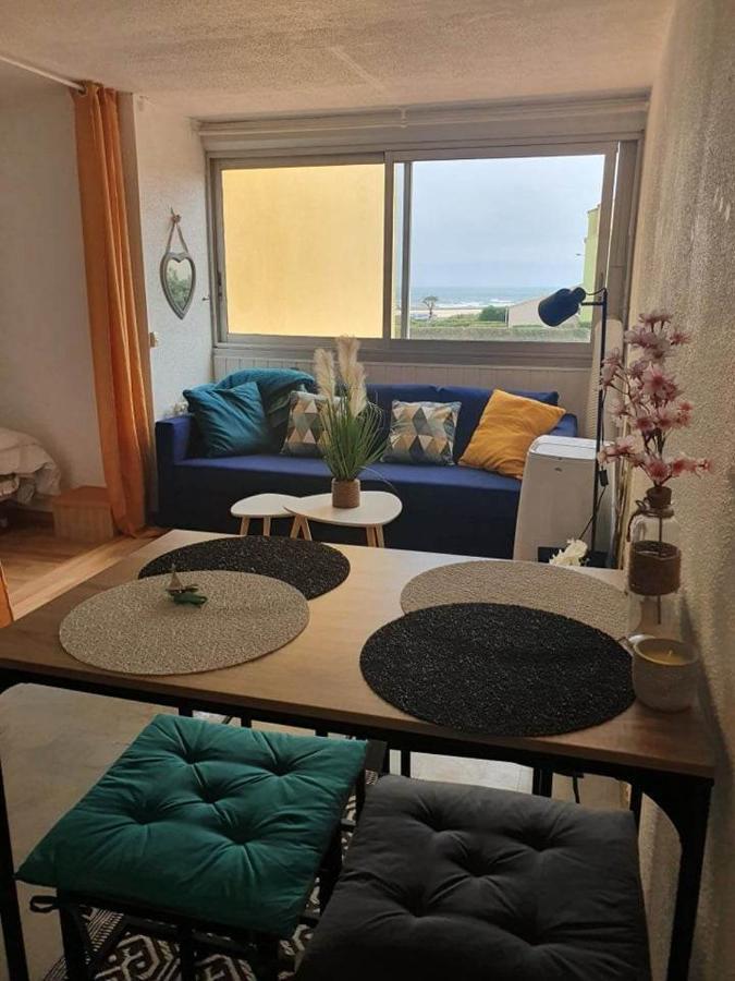 Appartement T2 27M² Meuble, Vue Mer A 50M De La Plage 나르본플라제 외부 사진
